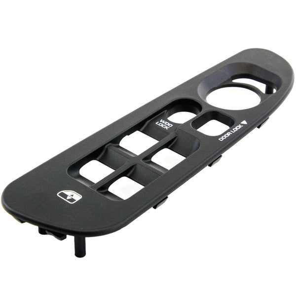 Red Hound Auto 2002-2005 Compatible with Dodge Ram 1500 2500 3500 Quad Cab Bezel Dark Gray for Master Window Switch Panel Plate