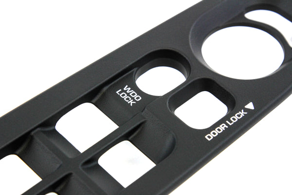 Red Hound Auto 2002-2005 Compatible with Dodge Ram 1500 2500 3500 Quad Cab Bezel Dark Gray for Master Window Switch Panel Plate