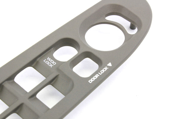 Red Hound Auto 2002-2005 Compatible with Dodge Ram 1500 2500 3500 Quad Cab Bezel Tan Color for Master Window Switch Panel Bezel