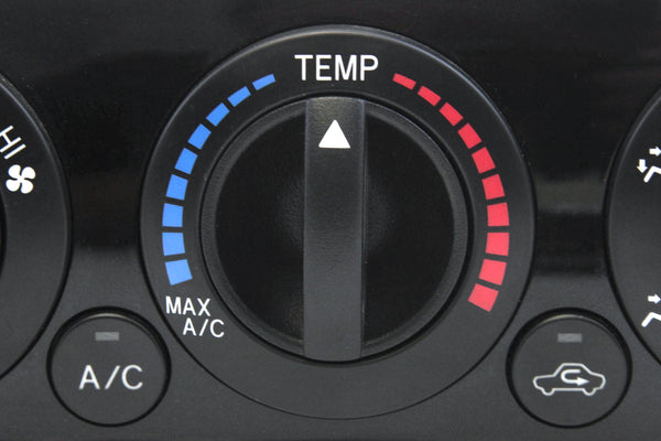 Control Knob Fan Heater 2005-2011 Compatible with Toyota Tacoma Temperature HVAC Black (Orange Indicator)