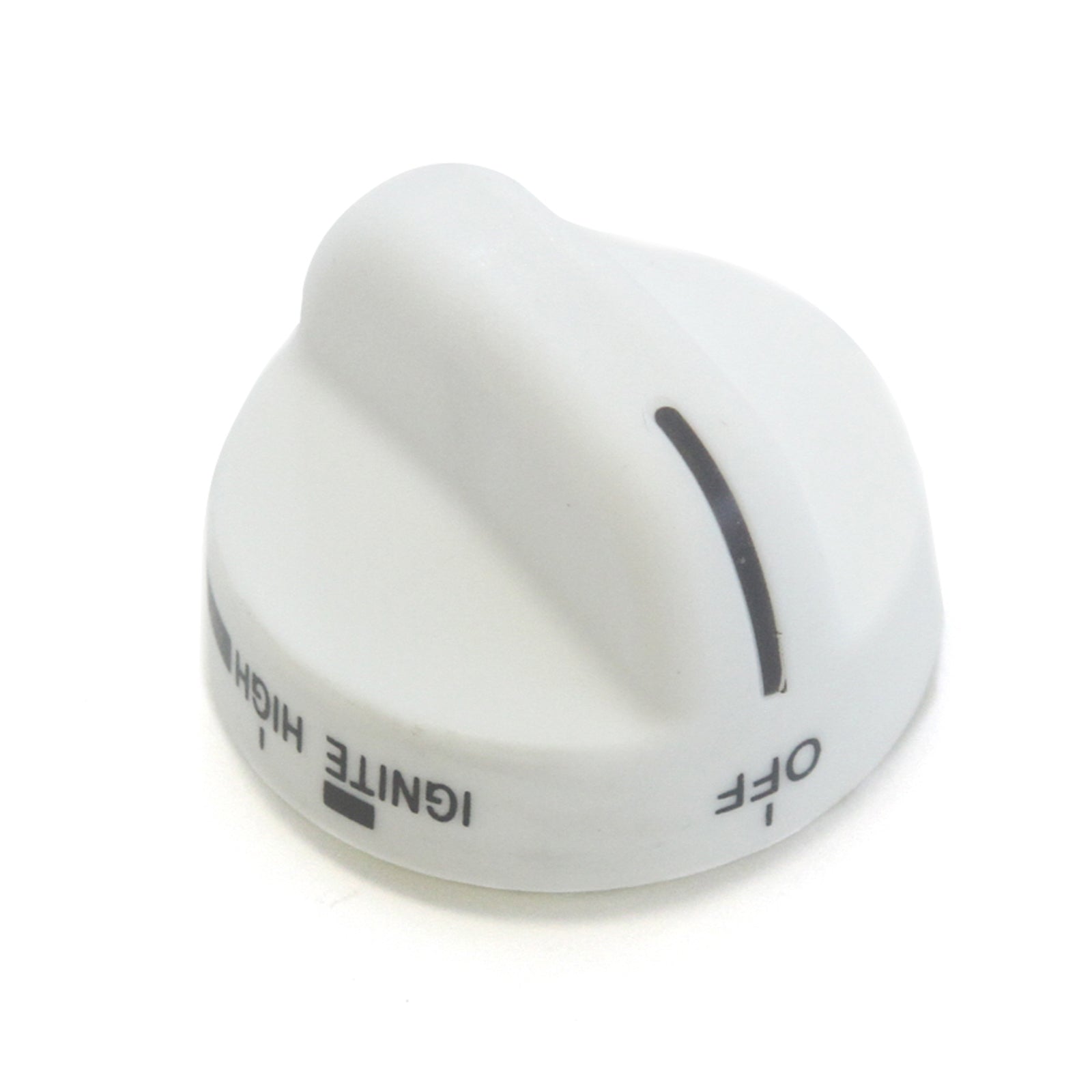 Red Hound Auto 1 White Range Top Surface Burner Knob Replacement Compatible with Whirlpool Roper Estate Maytag 8273104