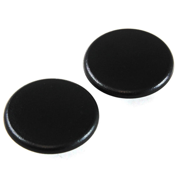 2 Rear Armrest Cover Caps Black Ebony 2007-2014 Compatible with GM Trucks & SUVs Arm Rest Snap New