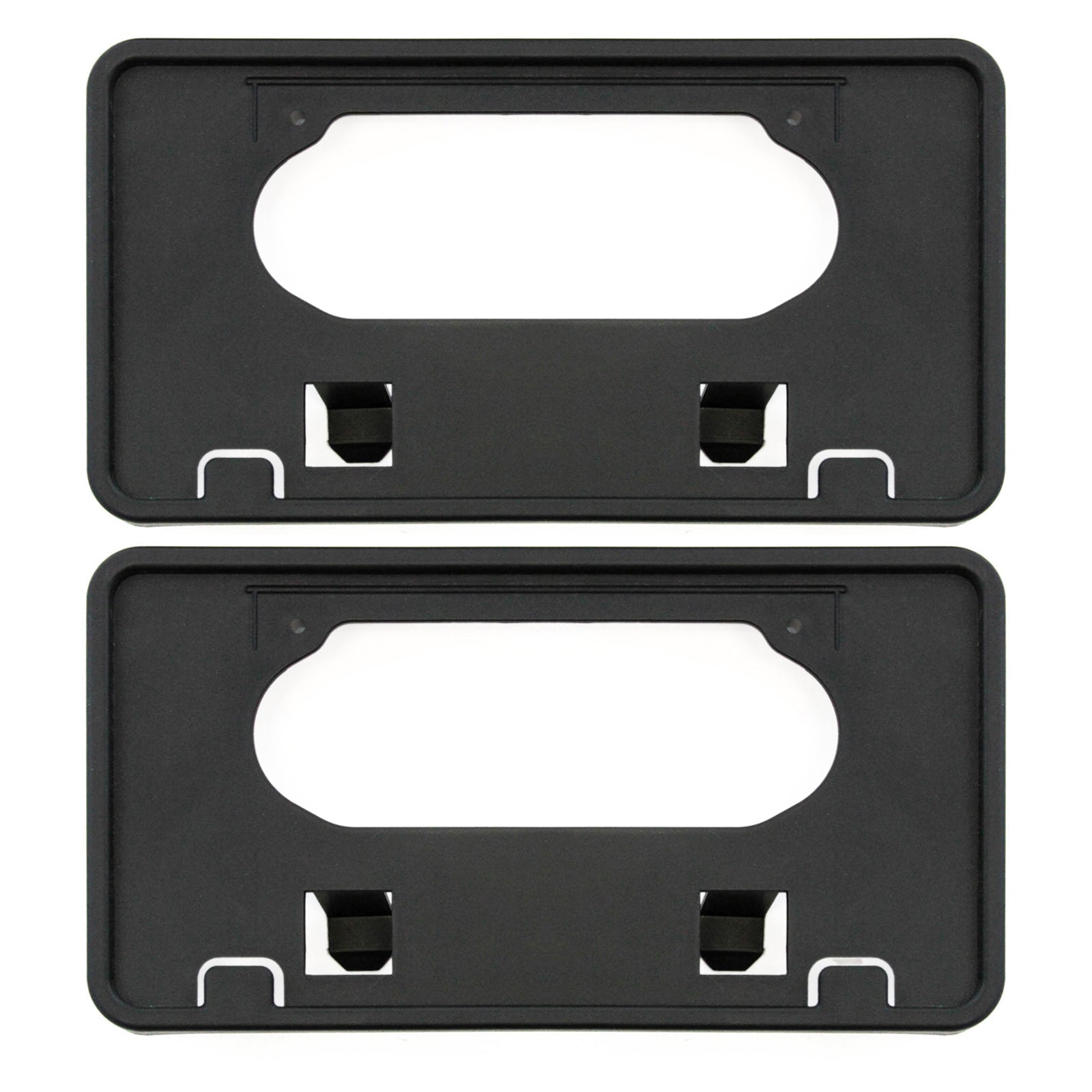 Red Hound Auto 2 2009-2014 Compatible with Ford F150 Front License Plate Bumper Mounting Bracket New Premium
