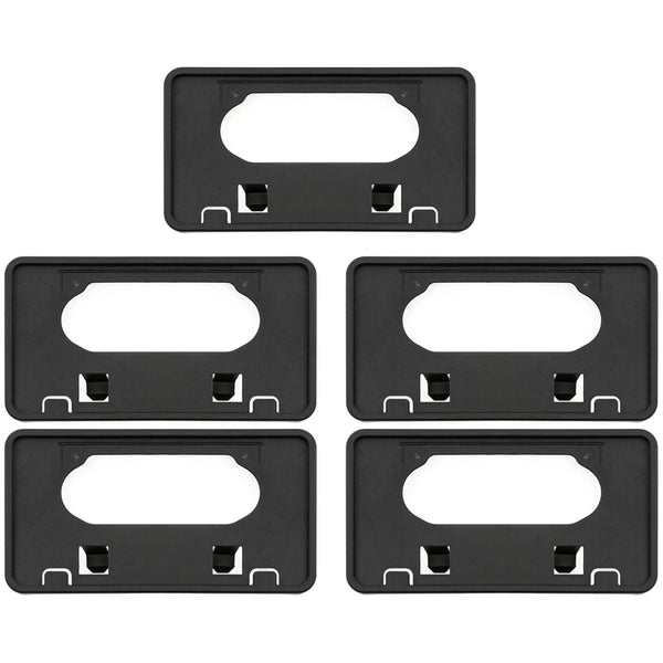 Red Hound Auto 5 2009-2014 Compatible with Ford F150 Front License Plate Bumper Mounting Bracket New Premium