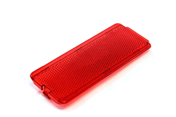 4 Premium Door Reflectors Interior Red Compatible with Ford (1999-2007 SuperDuty F250 F350 F450 F550 Super Duty & 2000-2005 Excursion)