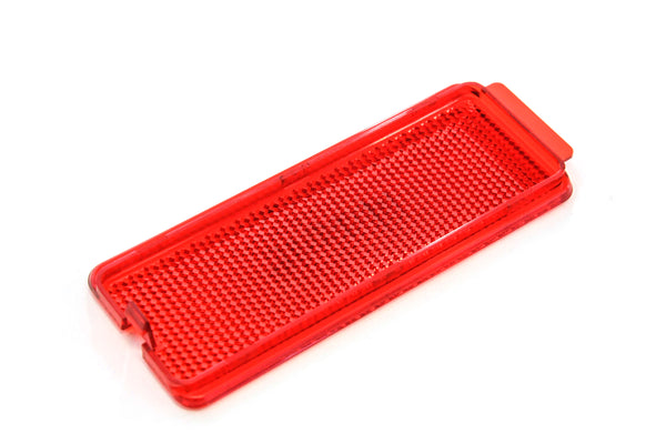 Premium Door Reflector Interior Red Compatible with Ford (1999-2007 SuperDuty F250 F350 F450 F550 Super Duty & 2000-2005 Excursion)