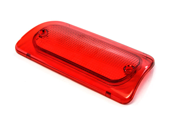 Qty 2-3rd Brake Light Lens Extended Cab 1994-2004 Compatible with Chevy S-10 & GMC Sonoma Genuine RHA High Red Third Brake