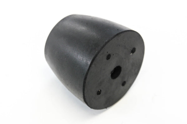 Red Hound Auto 12 Rubber Bumper for Trailer Compatible with Ramp Door Truck 2 Inches Thick Cone Replacement Cargo Stop