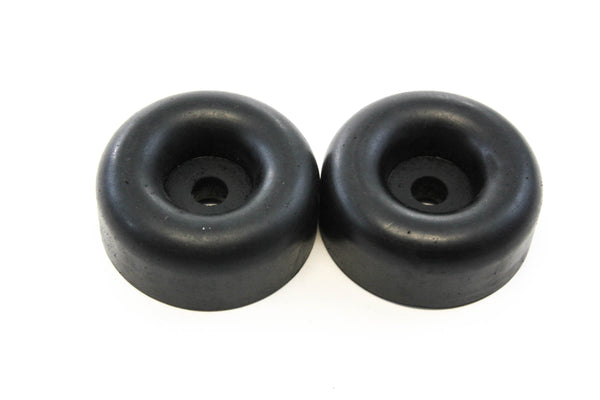 Red Hound Auto 80 Rubber Bumpers for Trailer Compatible with Ramp Door Truck 2.5 Inches Round Replacement Cargo Stop