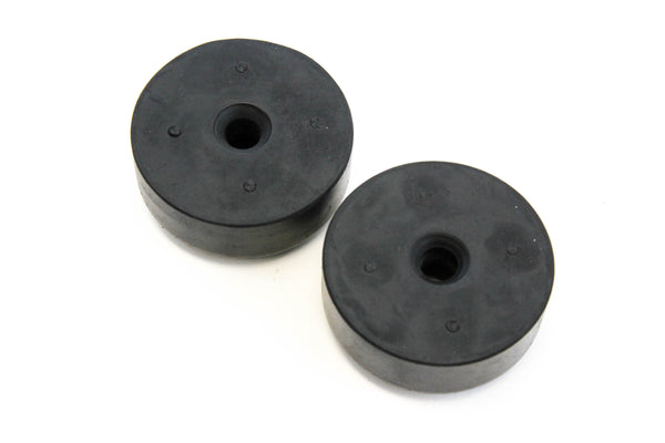 Red Hound Auto 80 Rubber Bumpers for Trailer Compatible with Ramp Door Truck 2.5 Inches Round Replacement Cargo Stop