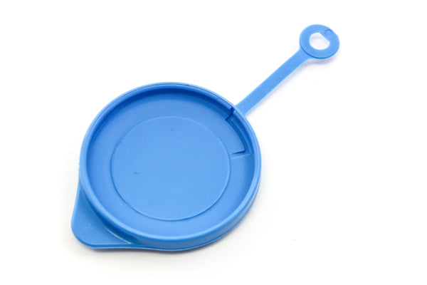 Compatible with Honda Windshield Washer Reservoir cap w Small Ring Blue Heavy Duty Brand New