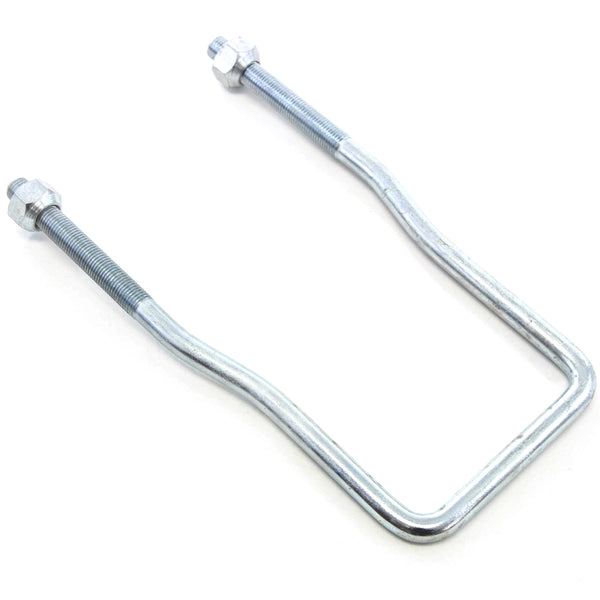 Red Hound Auto U-Bolt Spare Tire Carrier Holder Bracket Side Mount 4 or 5 Lug Zinc Plated New