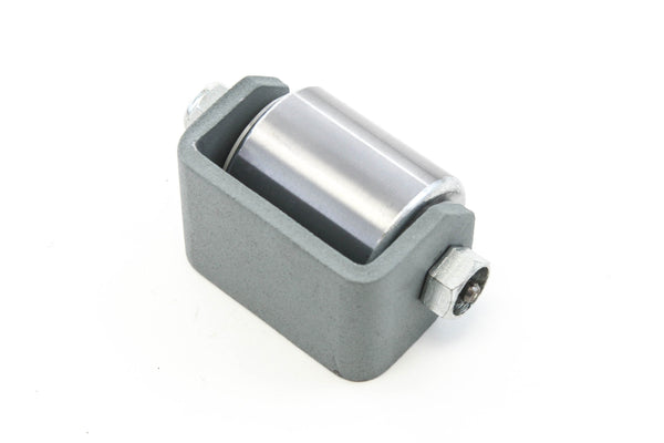 2 Weld on Steel Micro 2 Inches Roller Heavy Duty Steel Wheel Caster Grease Fitting RV Trailers
