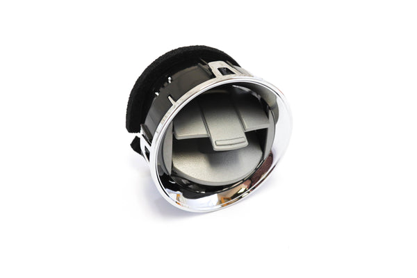 Red Hound Auto 2 Front Interior Dashboard Louvres Chrome AC Heater Air Vent Compatible with Ford F-150 F150 2009-2014
