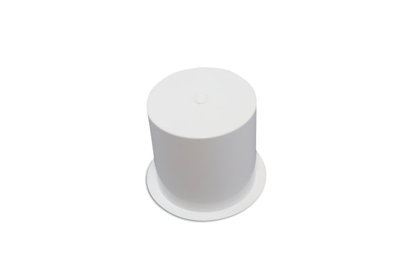1 Cup Holder Plastic Boat RV Car Insert Regular Sofa Large Game Table Pocket Recessed Universal Marine Pontoon Motorhome Camper White