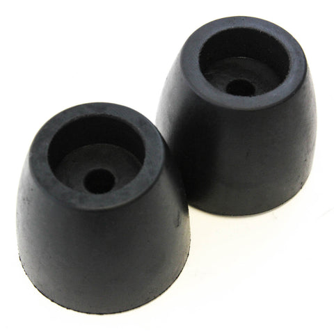 Red Hound Auto 2 Rubber Bumper for Trailer Compatible with Ramp Door Truck 2 Inches Thick Cone Replacement Cargo Stop