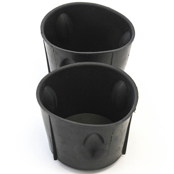 Red Hound Auto 2 Heavy Duty Cup Holder Inserts 07-17 Compatible with GMC Acadia 09-17 Chevrolet Traverse Rubber