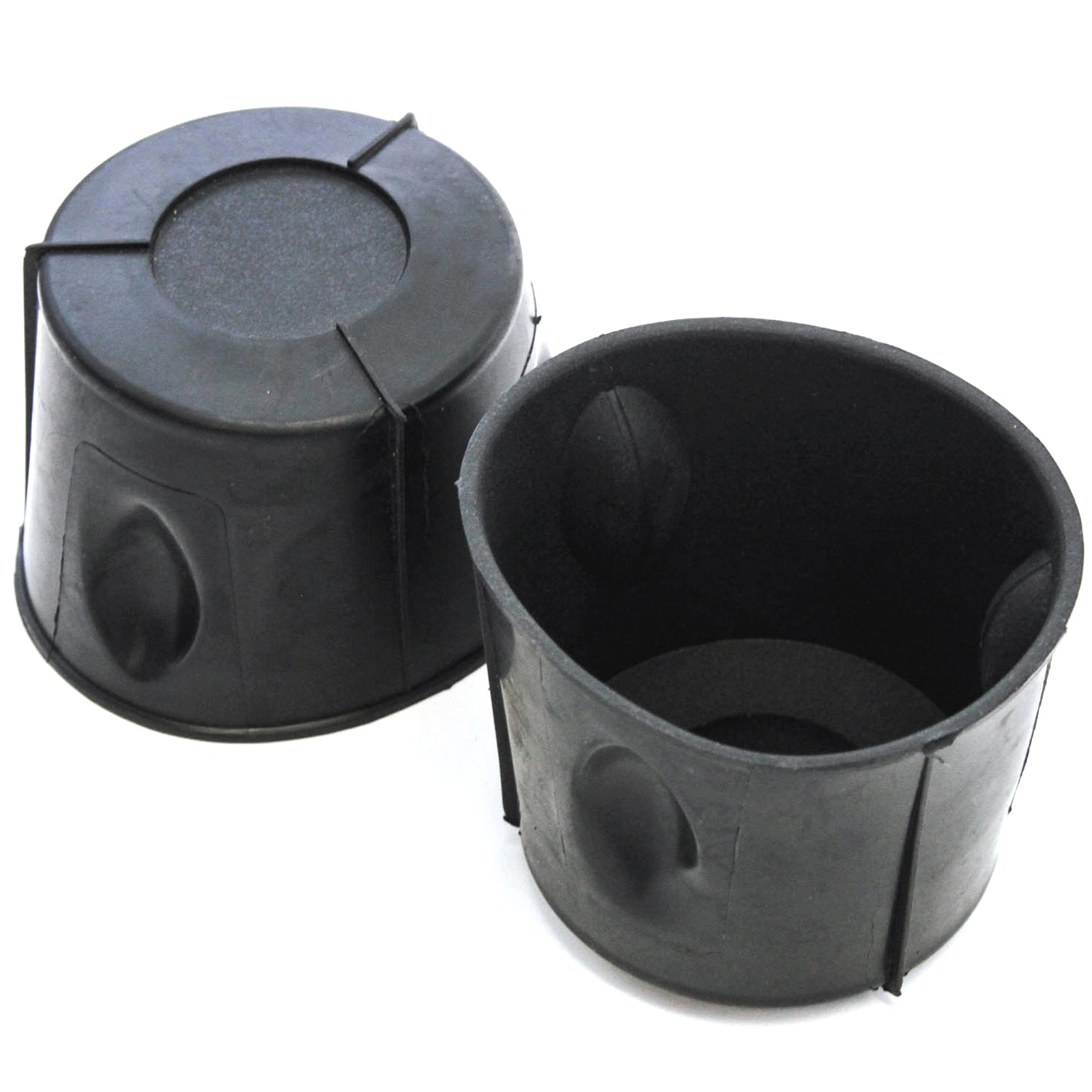 Red Hound Auto 2 Heavy Duty Cup Holder Inserts 07-17 Compatible with GMC Acadia 09-17 Chevrolet Traverse Rubber