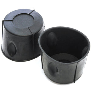 Red Hound Auto 2 Heavy Duty Cup Holder Inserts 07-17 Compatible with GMC Acadia 09-17 Chevrolet Traverse Rubber