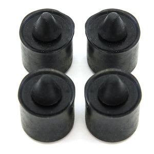 Red Hound Auto 4 Exterior Rubber Bumpers Compatible with Ford Ranger F150 16.5mm Stop Cushion New RePair Set