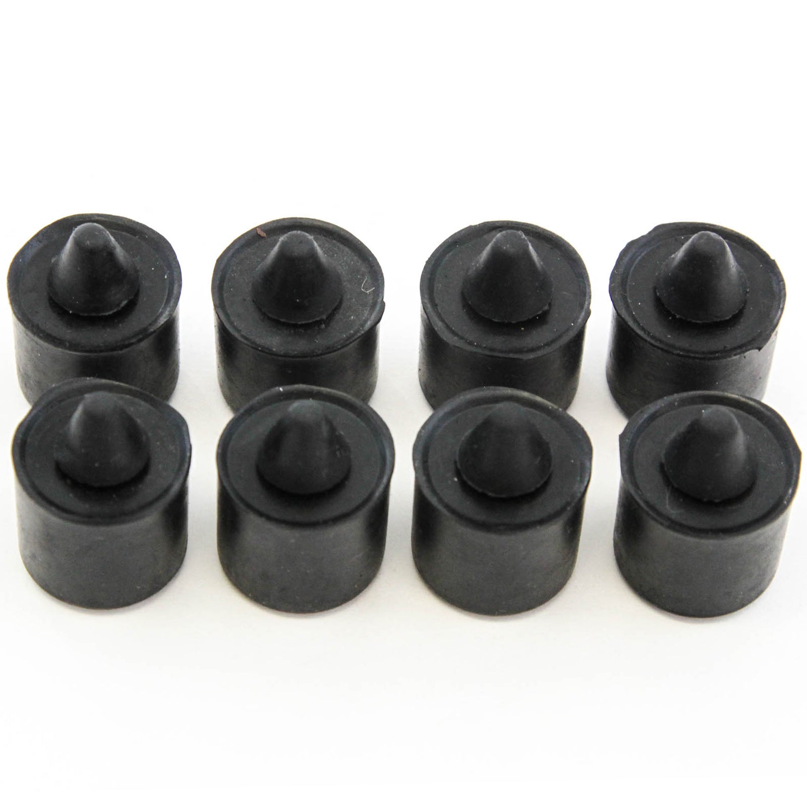 Red Hound Auto 8 Exterior Rubber Bumpers Compatible with Ford Ranger F150 16.5mm Stop Cushion New RePair Set