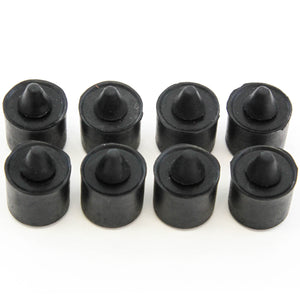 Red Hound Auto 8 Exterior Rubber Bumpers Compatible with Ford Ranger F150 16.5mm Stop Cushion New RePair Set