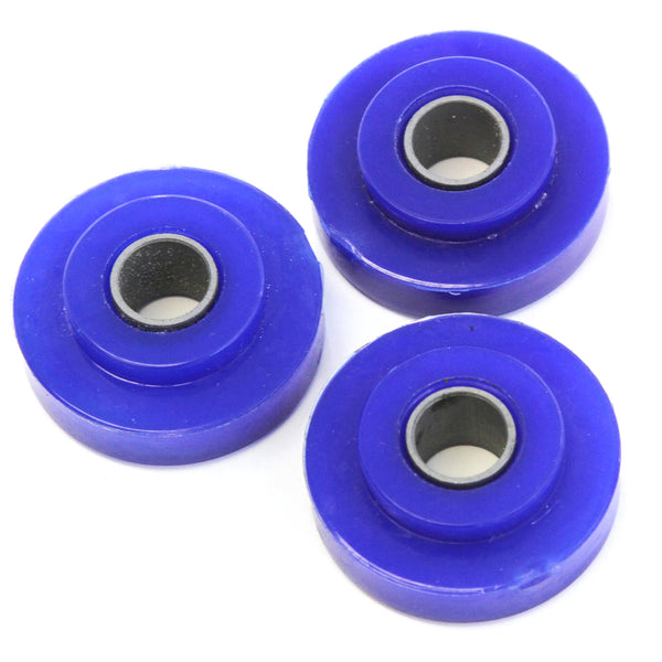 3 Hood Bushings Compatible with Peterbilt 379 Truck Poly Cab Mount Pivot Polyurethane Round