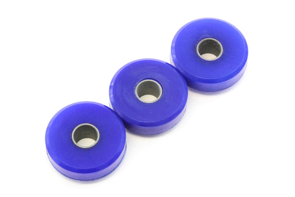 3 Hood Bushings Compatible with Peterbilt 379 Truck Poly Cab Mount Pivot Polyurethane Round