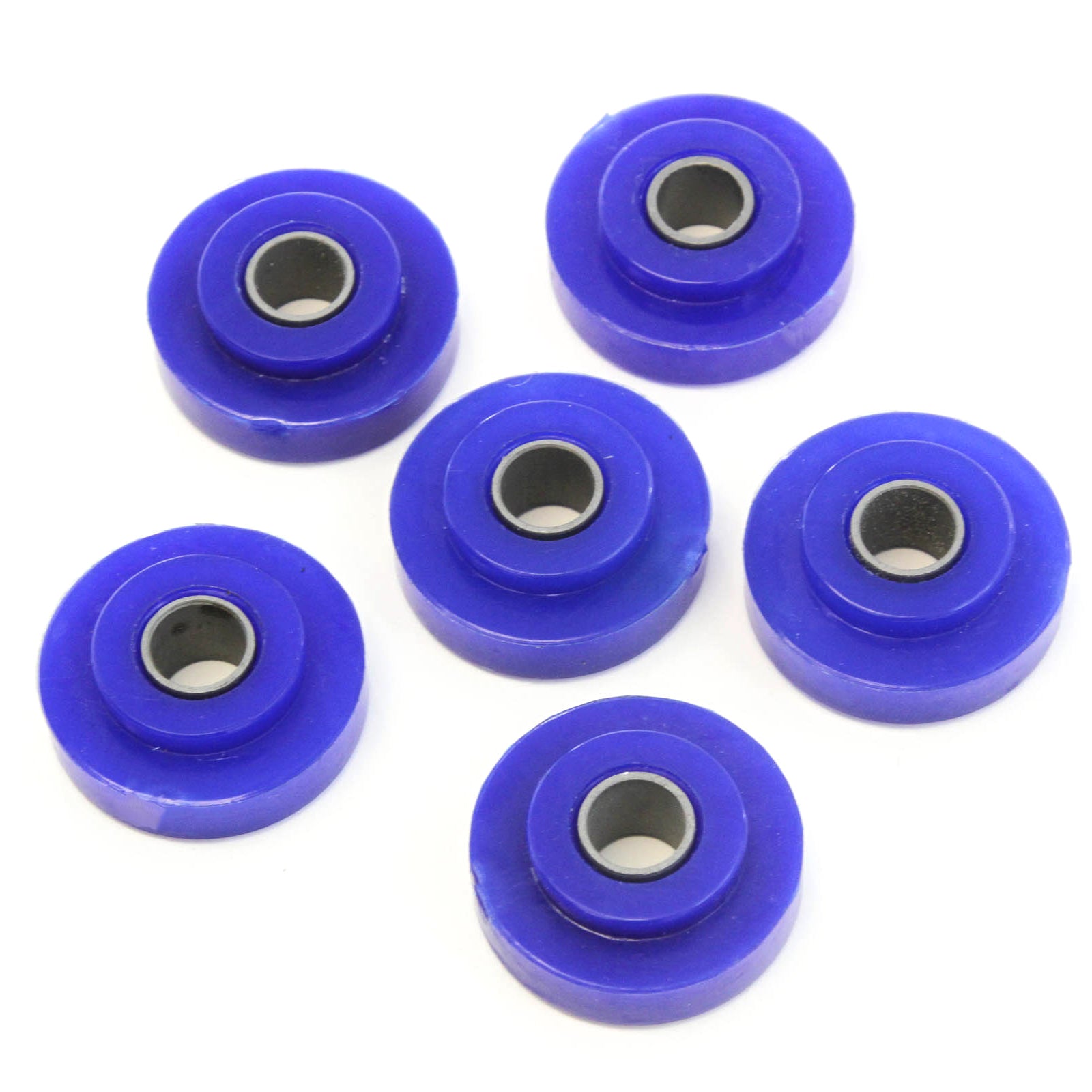 6 Hood Bushings Compatible with Peterbilt 379 Truck Poly Cab Mount Pivot Polyurethane Round