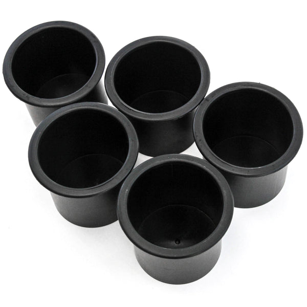 5 Cup Holders Plastic Boat RV Car Truck Insert Regular Truck Sofa Insert Large Game Table Pocket Recessed