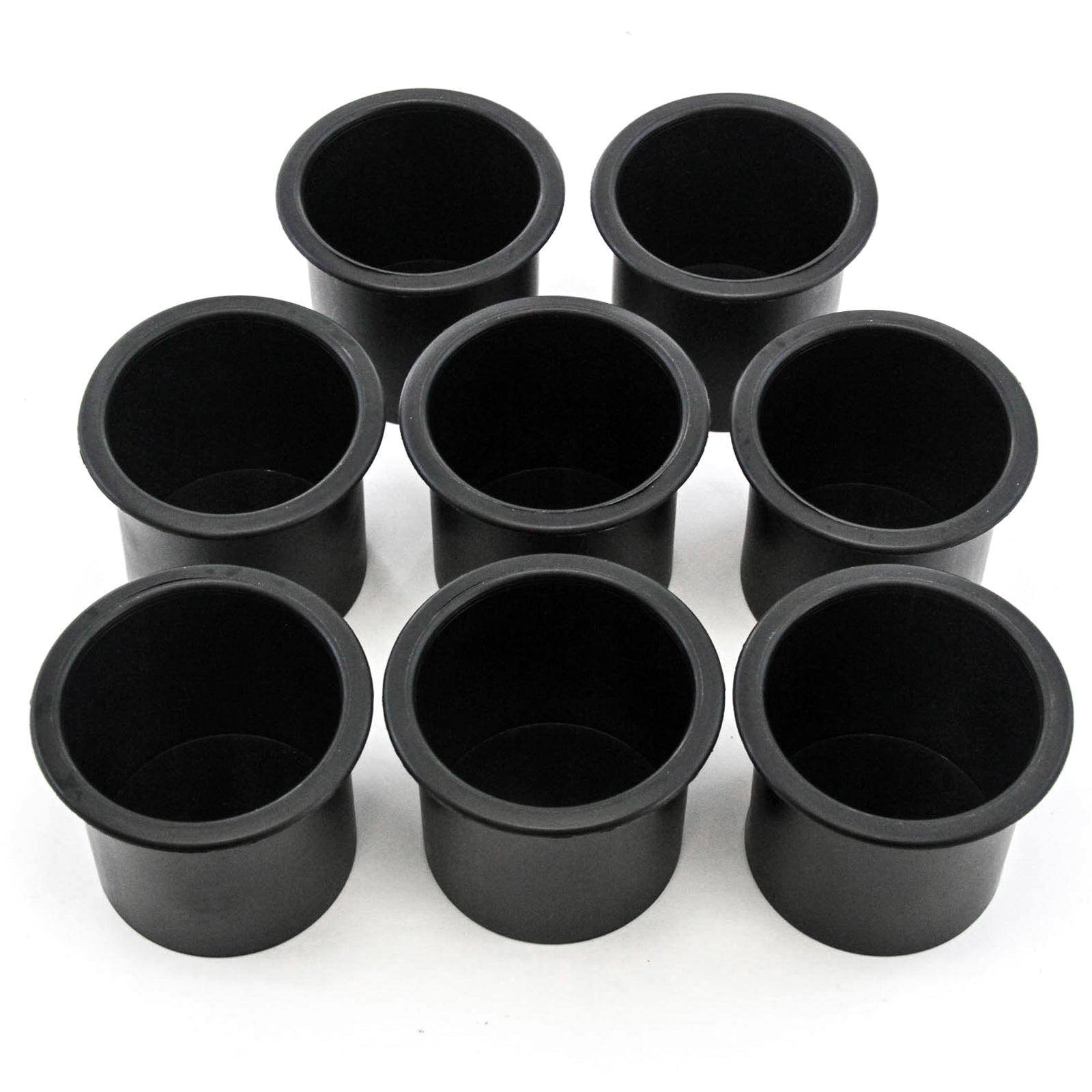 8 Cup Holders Plastic Boat RV Car Truck Insert Regular Truck Sofa Insert Large Game Table Pocket Recessed