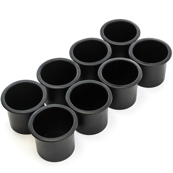 8 Cup Holders Plastic Boat RV Car Truck Insert Regular Truck Sofa Insert Large Game Table Pocket Recessed