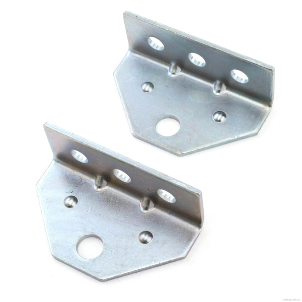 Red Hound Auto 2 Boat Trailer Top Angle Zinc Swivel Top Angle Bracket for Bunk Brackets