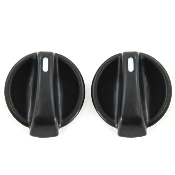 2 Rear Control Knobs Fan Speed Heater AC 1999-2004 Compatible with Honda Odyssey LX Temperature