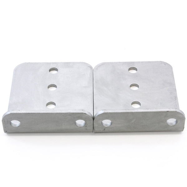 Red Hound Auto 2 L Type Bunk Bracket 6 Inches Tall Hot Dipped Galvanized Boat Trailer Brackets Set