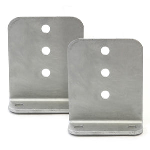 Red Hound Auto 2 L Type Bunk Bracket 6 Inches Tall Hot Dipped Galvanized Boat Trailer Brackets Set