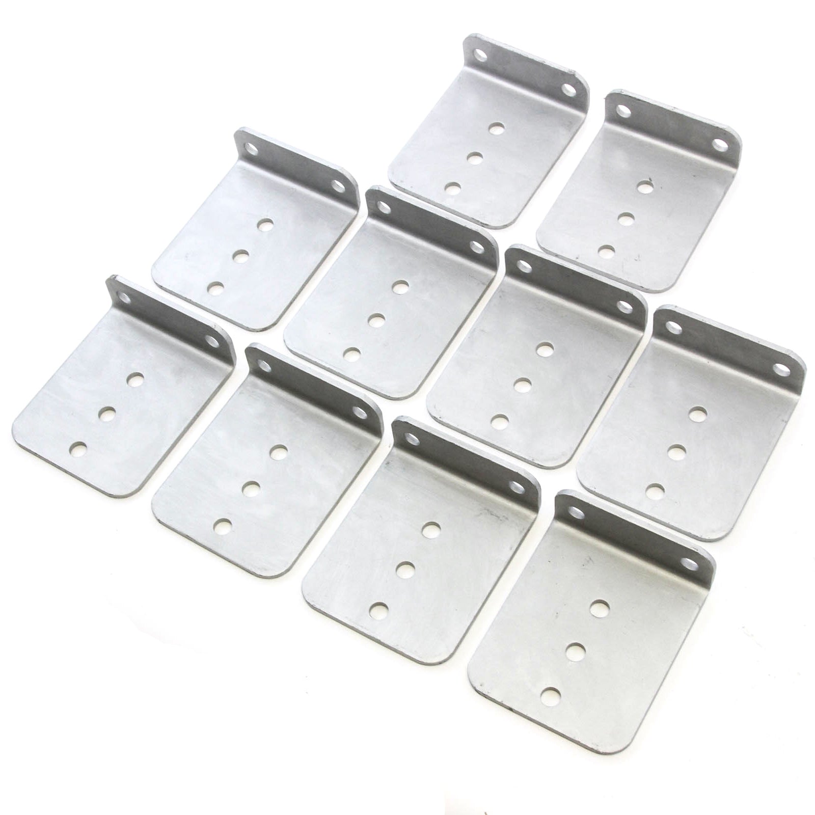 10 L Type Bunk Bracket 6 Inches Tall Hot Dipped Galvanized Boat Trailer Brackets Set