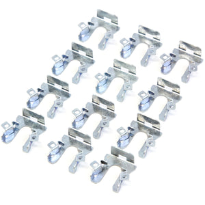 Red Hound Auto 12 Pivot Headlight Retaining Clips Compatible with Ford F-150 F-250 F-350 Bronco 1992-1996