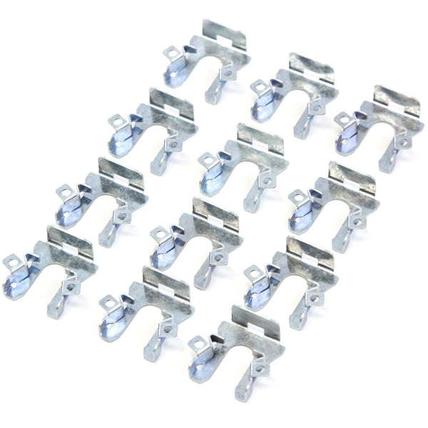Red Hound Auto 12 Pivot Headlight Retaining Clips Compatible with Ford F-150 F-250 F-350 Bronco 1992-1996