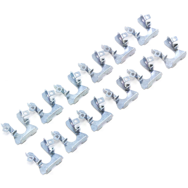 Red Hound Auto 12 Pivot Headlight Retaining Clips Compatible with Ford F-150 F-250 F-350 Bronco 1992-1996