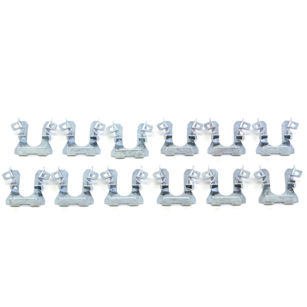 Red Hound Auto 12 Pivot Headlight Retaining Clips Compatible with Ford F-150 F-250 F-350 Bronco 1992-1996