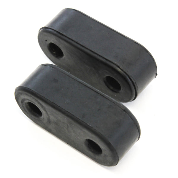 Red Hound Auto 2 Exhaust Insulators Reduces Vibration Compatible with Buick Regal 1988-1996 Hanger Check Listing for Application Details