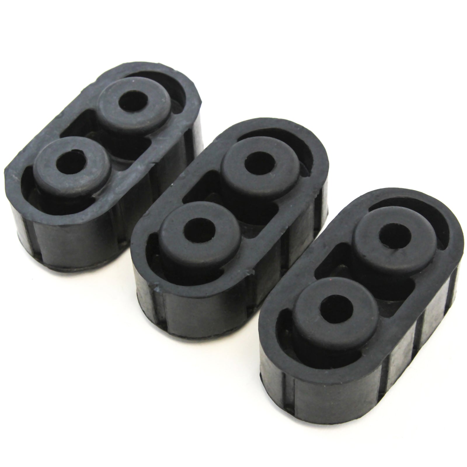 Red Hound Auto 3 pc Exhaust Insulators Reduce Vibration Compatible with GMC Jimmy Chevy Blazer & More - Hanger Check Listing for Full Application Details