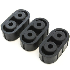 Red Hound Auto 3 pc Exhaust Insulators Reduce Vibration Compatible with GMC Jimmy Chevy Blazer & More - Hanger Check Listing for Full Application Details