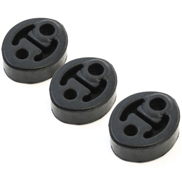 Red Hound Auto 3pc Exhaust Insulators Compatible with Honda Acura Cadillac CL Integra Deville Civic & More - Check Listing for Full Application Details