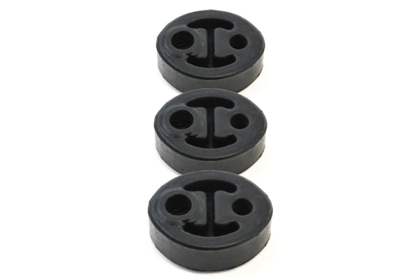 Red Hound Auto 3pc Exhaust Insulators Compatible with Honda Acura Cadillac CL Integra Deville Civic & More - Check Listing for Full Application Details