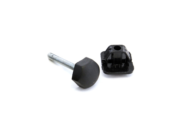 Red Hound Auto Hood 1 Bumper Stops Cushion Support Compatible with Ford Ranger 1998-2011 Radiator Black Rubber