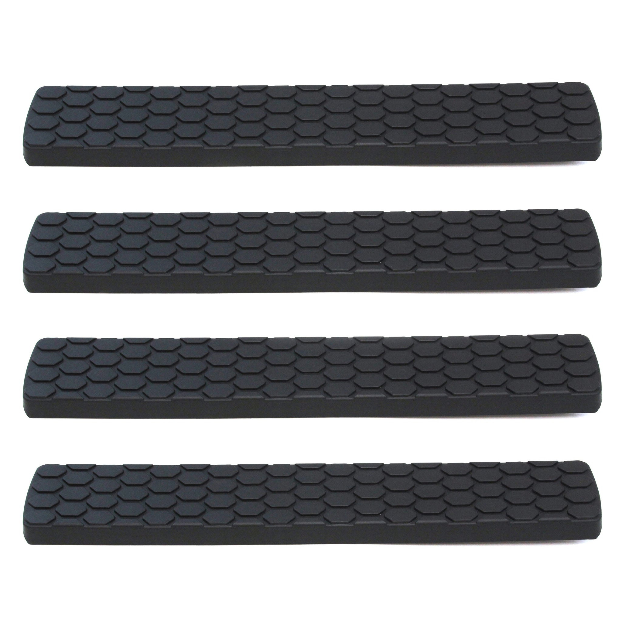 Red Hound Auto 4 Replacement Side Step Nerf Bar Pads for Factory Oval Bars Compatible with Dodge Ram 1500 2009-2019, 2500 (2009-2018) and More