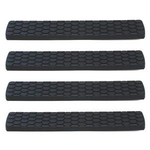 Red Hound Auto 4 Replacement Side Step Nerf Bar Pads for Factory Oval Bars Compatible with Dodge Ram 1500 2009-2019, 2500 (2009-2018) and More