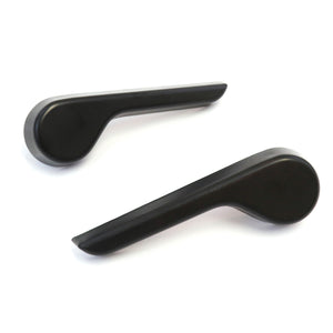 Red Hound Auto 2 Driver and Passenger Front Seat Recliner Handles Black Ebony Set Compatible with Chevy Chevrolet GMC Silverado Sierra Suburban 1500 2007-2013, 2500 2007-2014 and More